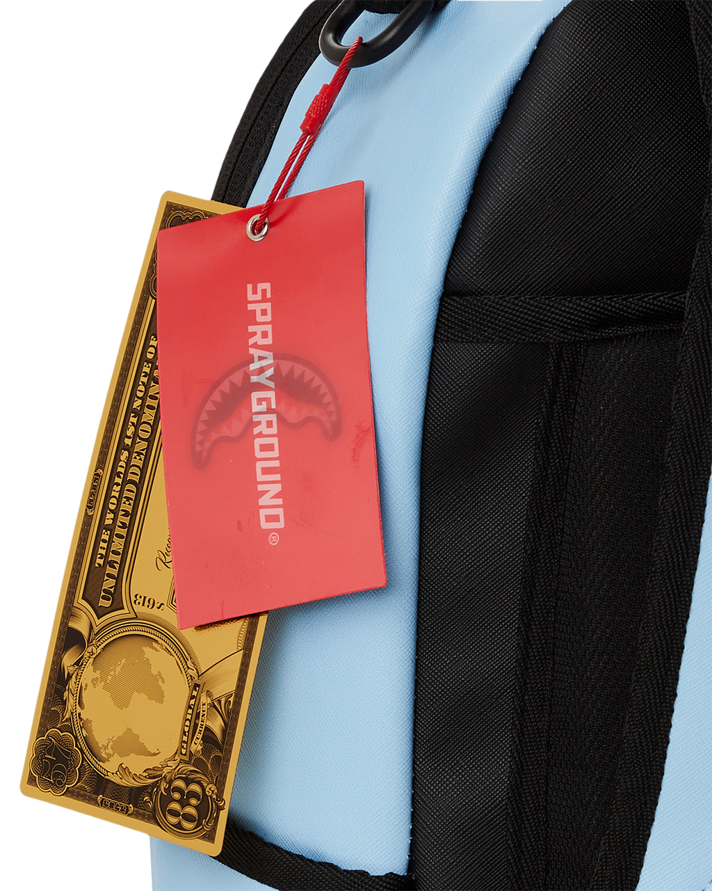 SPRAYGROUND SHARK CENTRAL (BLUE) BACKPACK (DLXV)