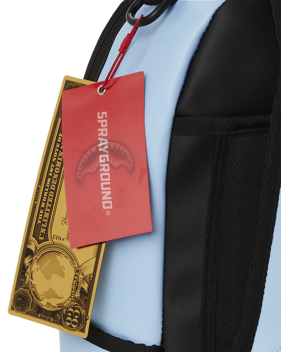 SPRAYGROUND SHARK CENTRAL (BLUE) BACKPACK (DLXV)