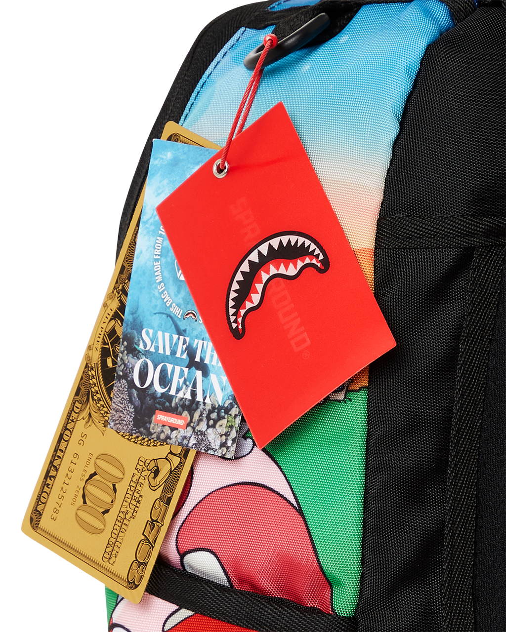 SPRAYGROUND SMURFS MUSHROOM CHILL BACKPACK