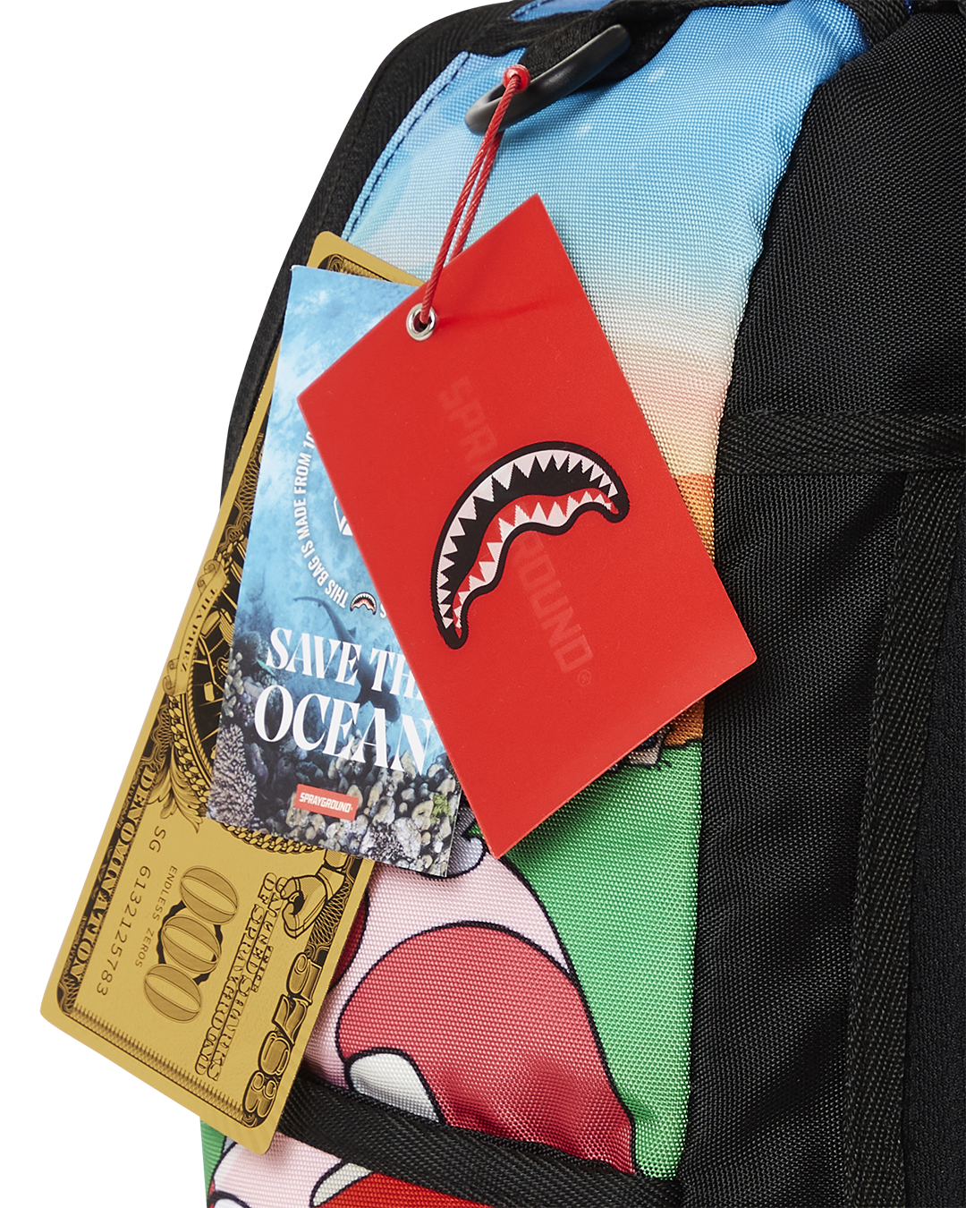 SPRAYGROUND SMURFS MUSHROOM CHILL BACKPACK