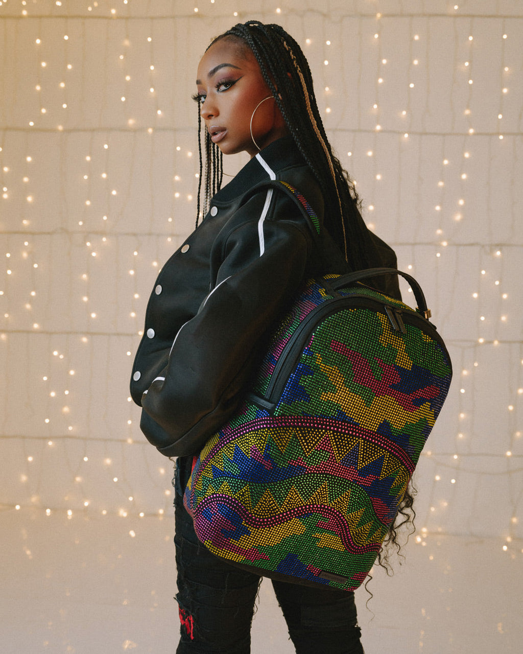 SPRAYGROUND TRINITY INVERTED REALITY BACKPACK