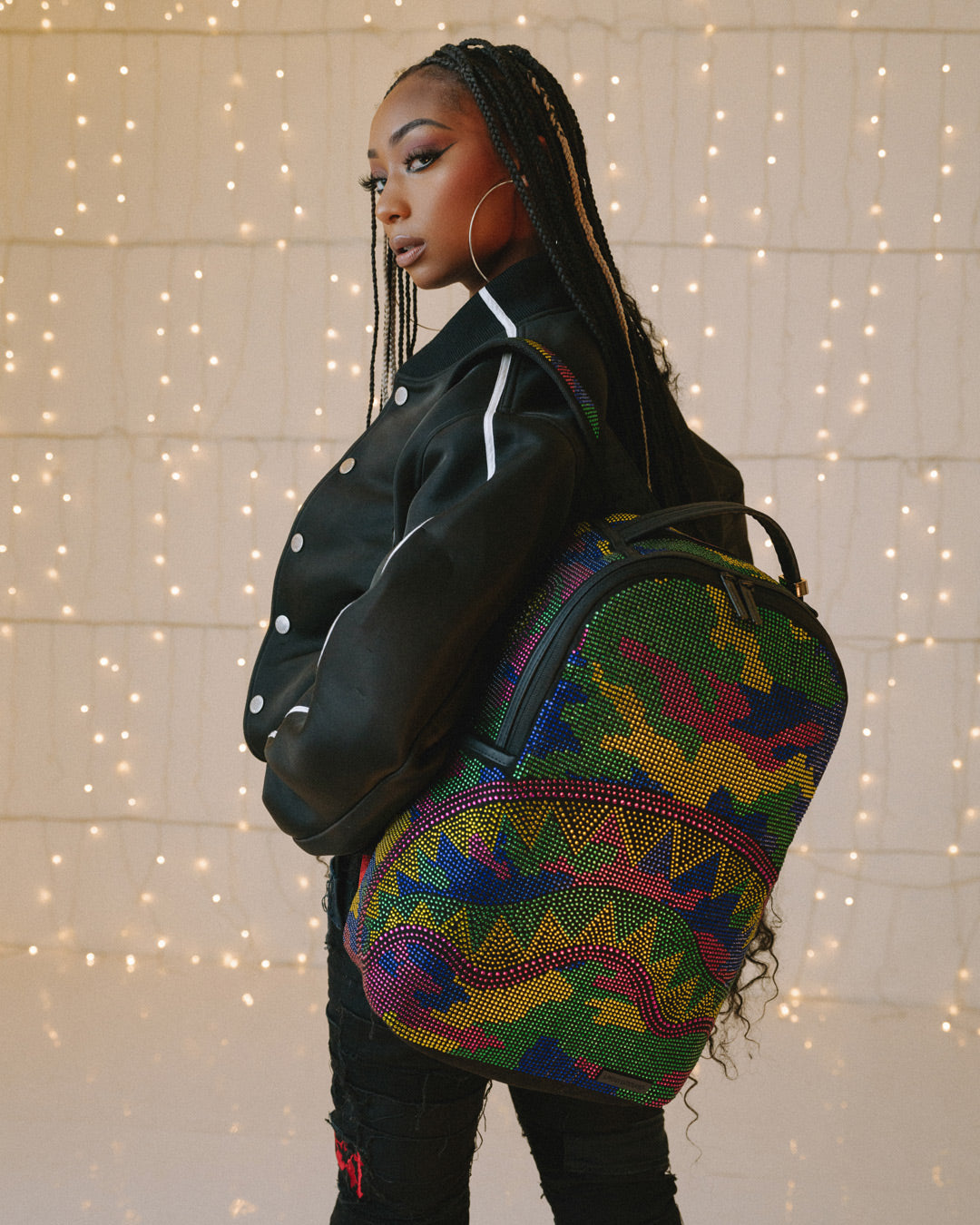 SPRAYGROUND TRINITY INVERTED REALITY BACKPACK