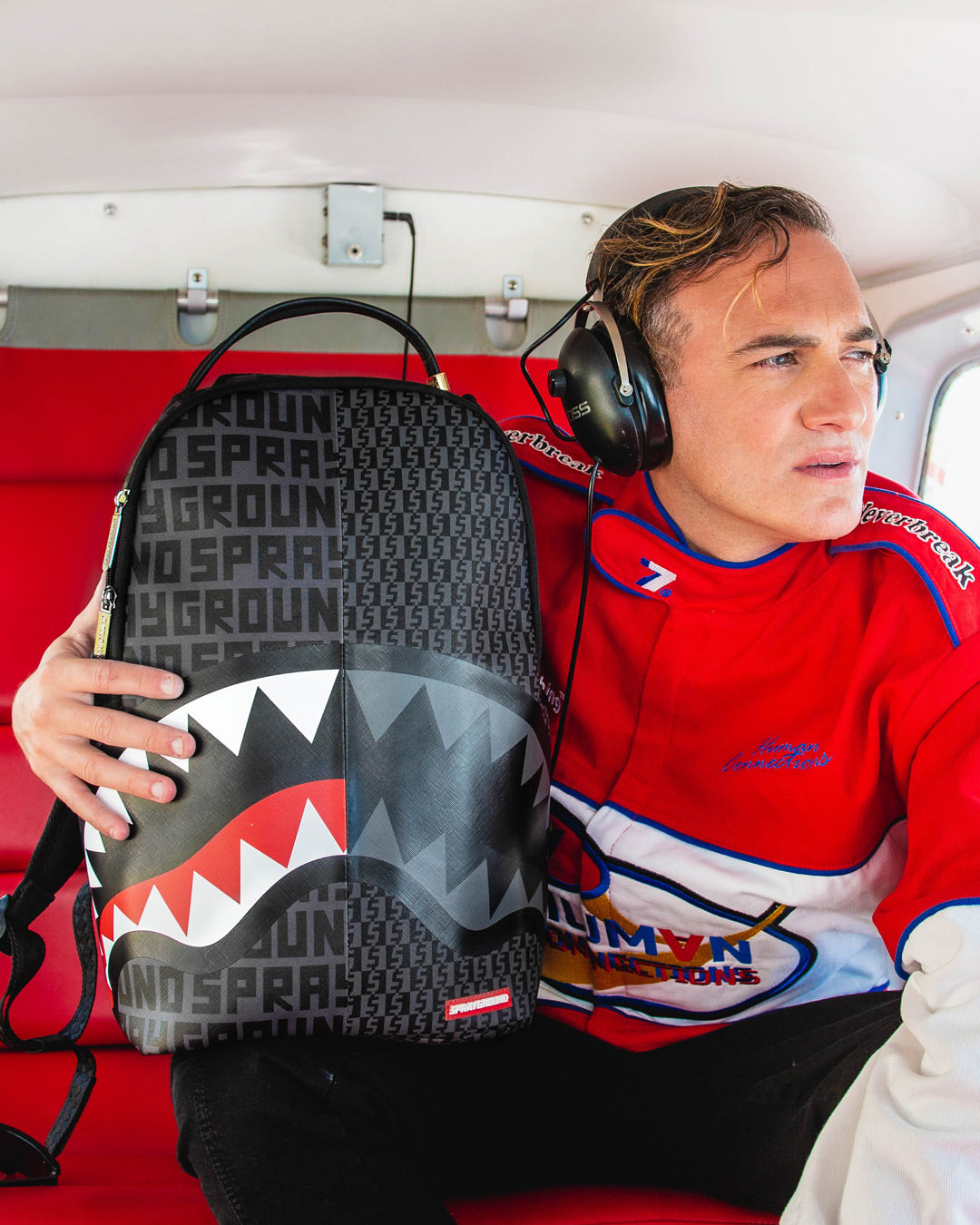 SPRAYGROUND SHARKFINITY STEALTH PILOT BACKPACK (DLXV)
