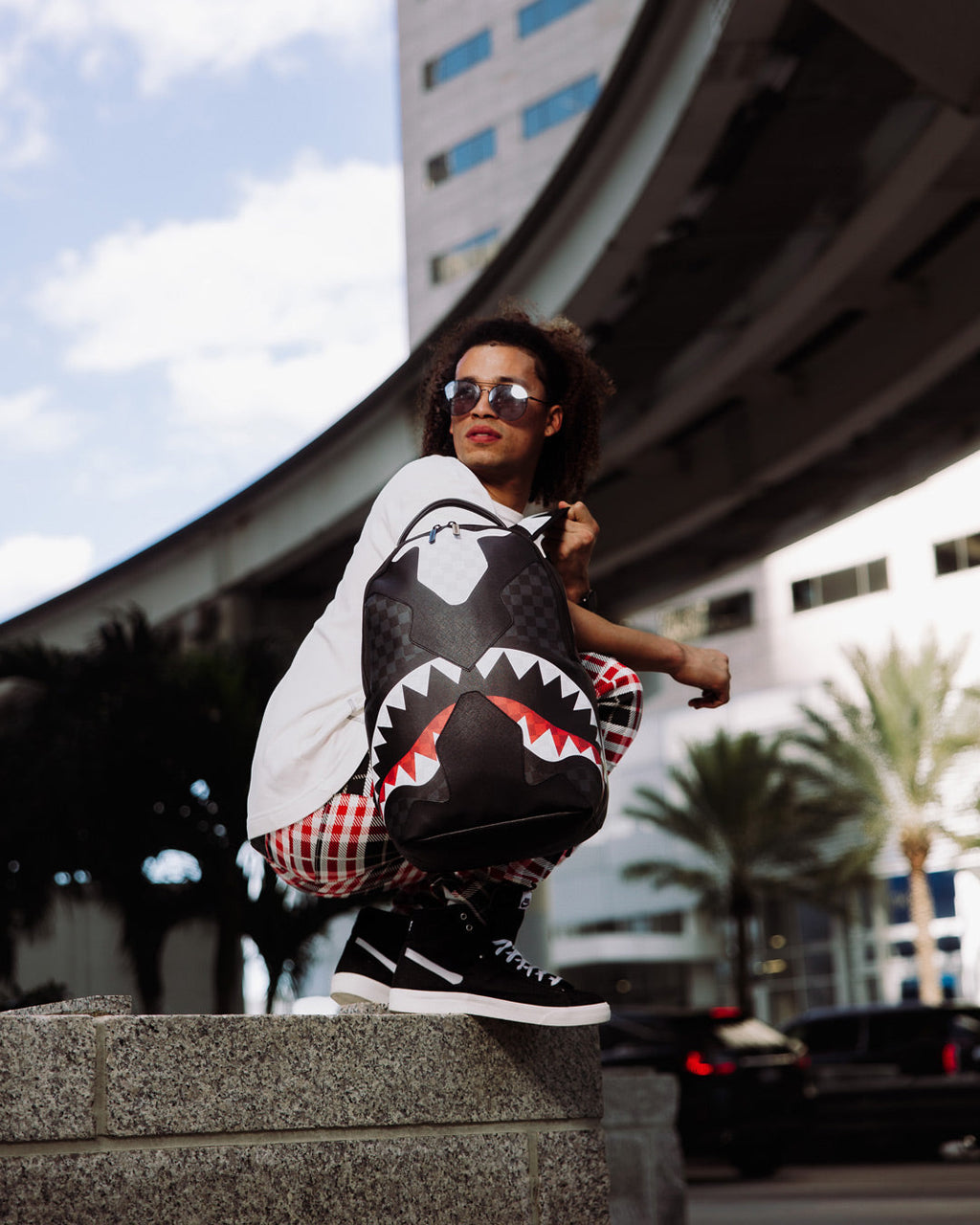 SPRAYGROUND TRIPLE DECKER HEIR TO THE THRONE BACKPACK