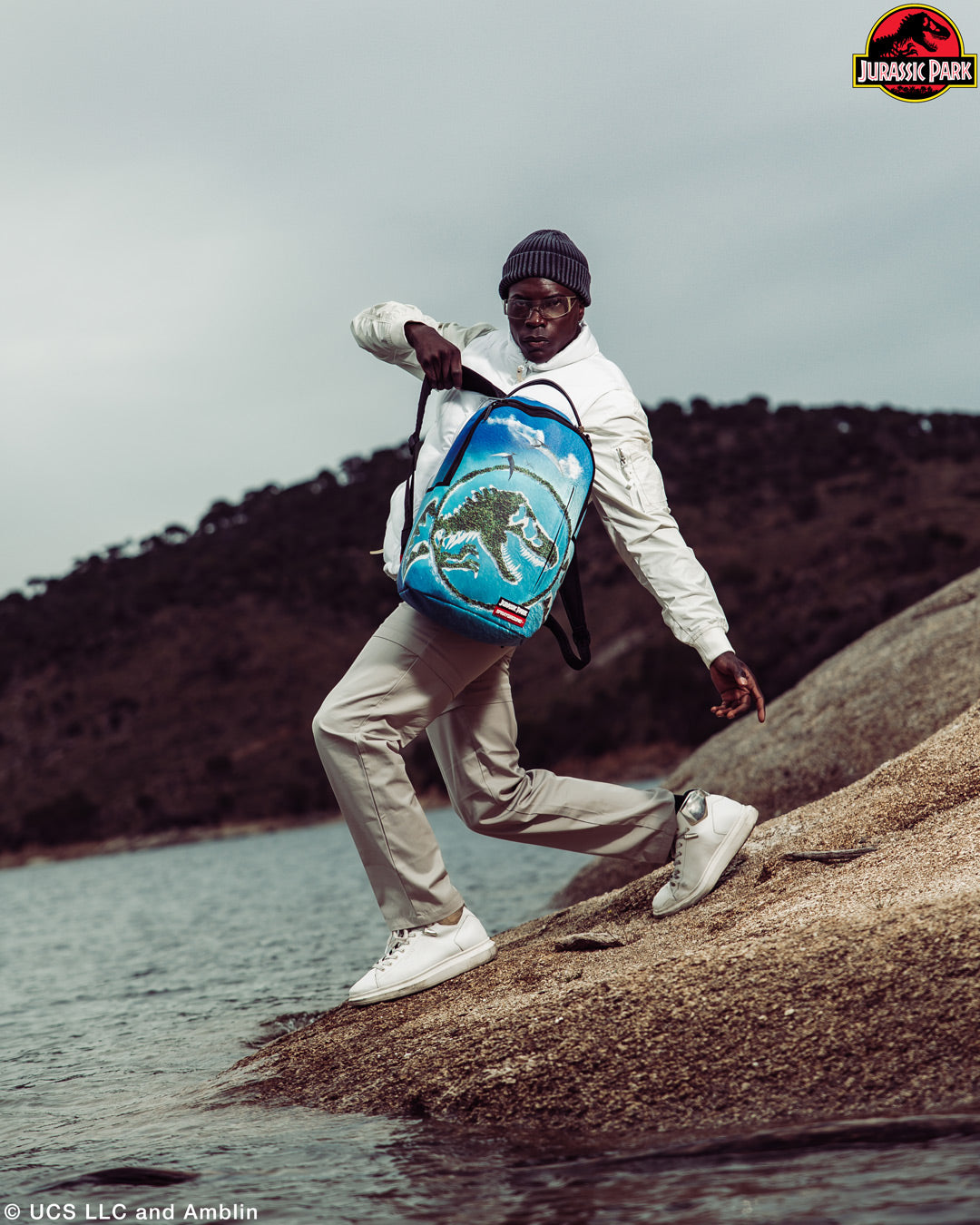 SPRAYGROUND JURASSIC ISLAND BACKPACK (DLXV)