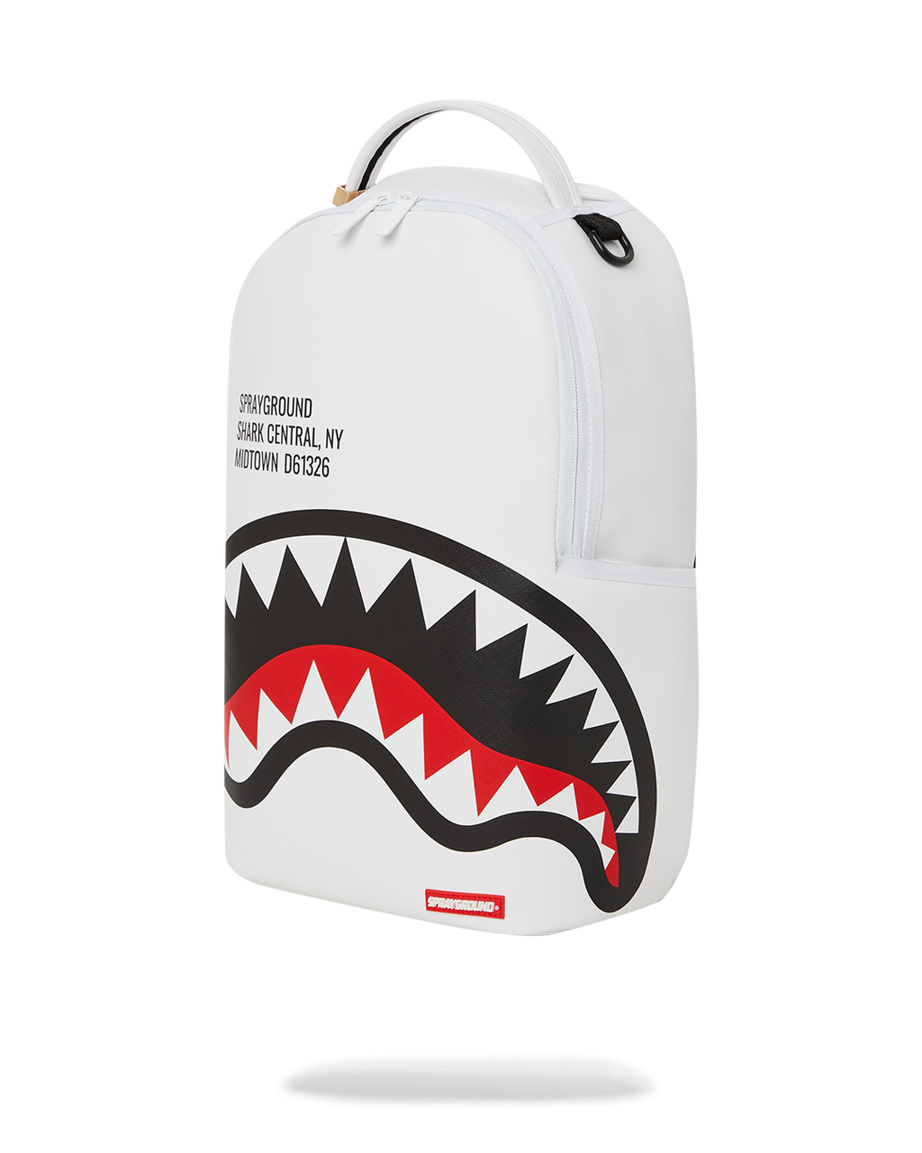 SPRAYGROUND SHARK CENTRAL (WHT) BACKPACK (DLXV)