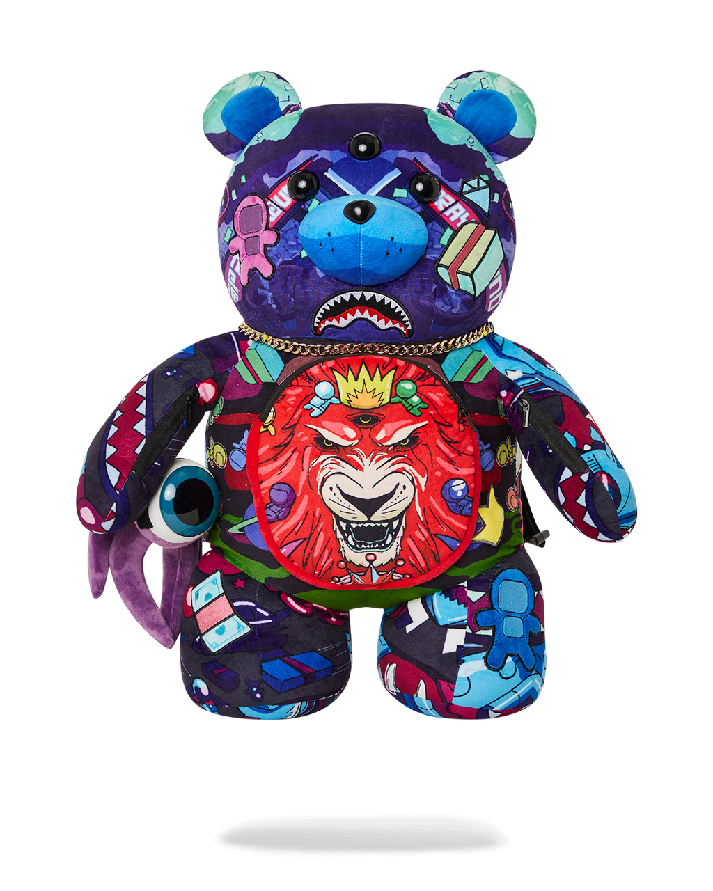 SPRAYGROUND ASTRO TWILIGHT MONEYBEAR TEDDYBEAR BACKPACK