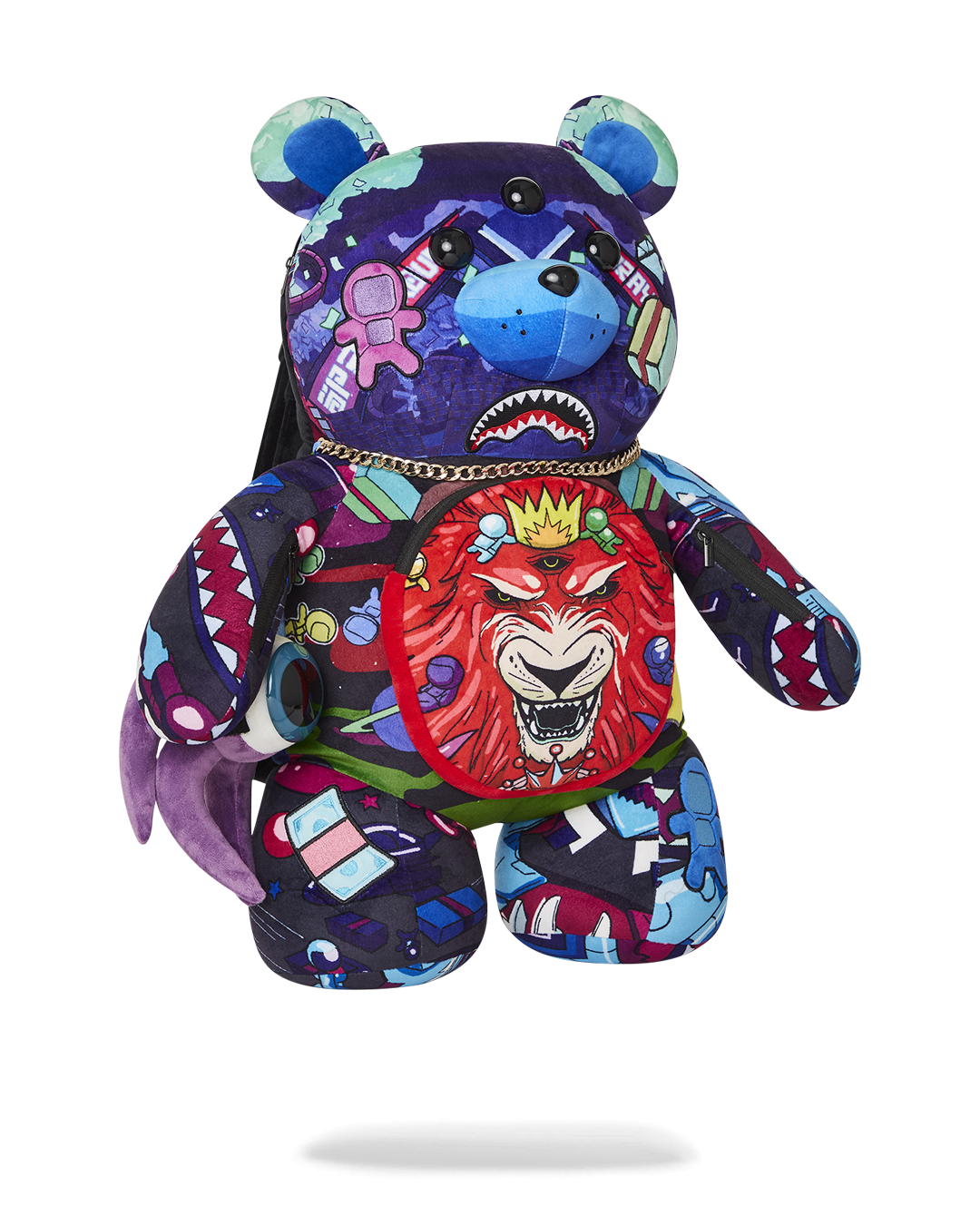 SPRAYGROUND ASTRO TWILIGHT MONEYBEAR TEDDYBEAR BACKPACK
