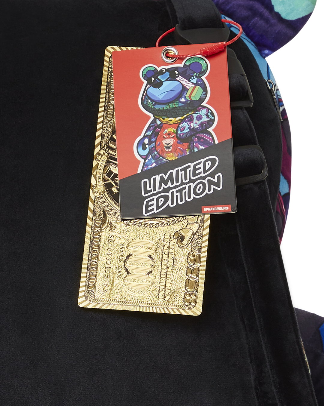 SPRAYGROUND ASTRO TWILIGHT MONEYBEAR TEDDYBEAR BACKPACK