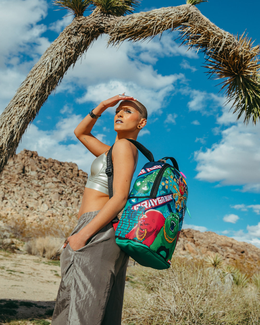 SPRAYGROUND ASTRO TIMEWARP BACKPACK (DLXV)