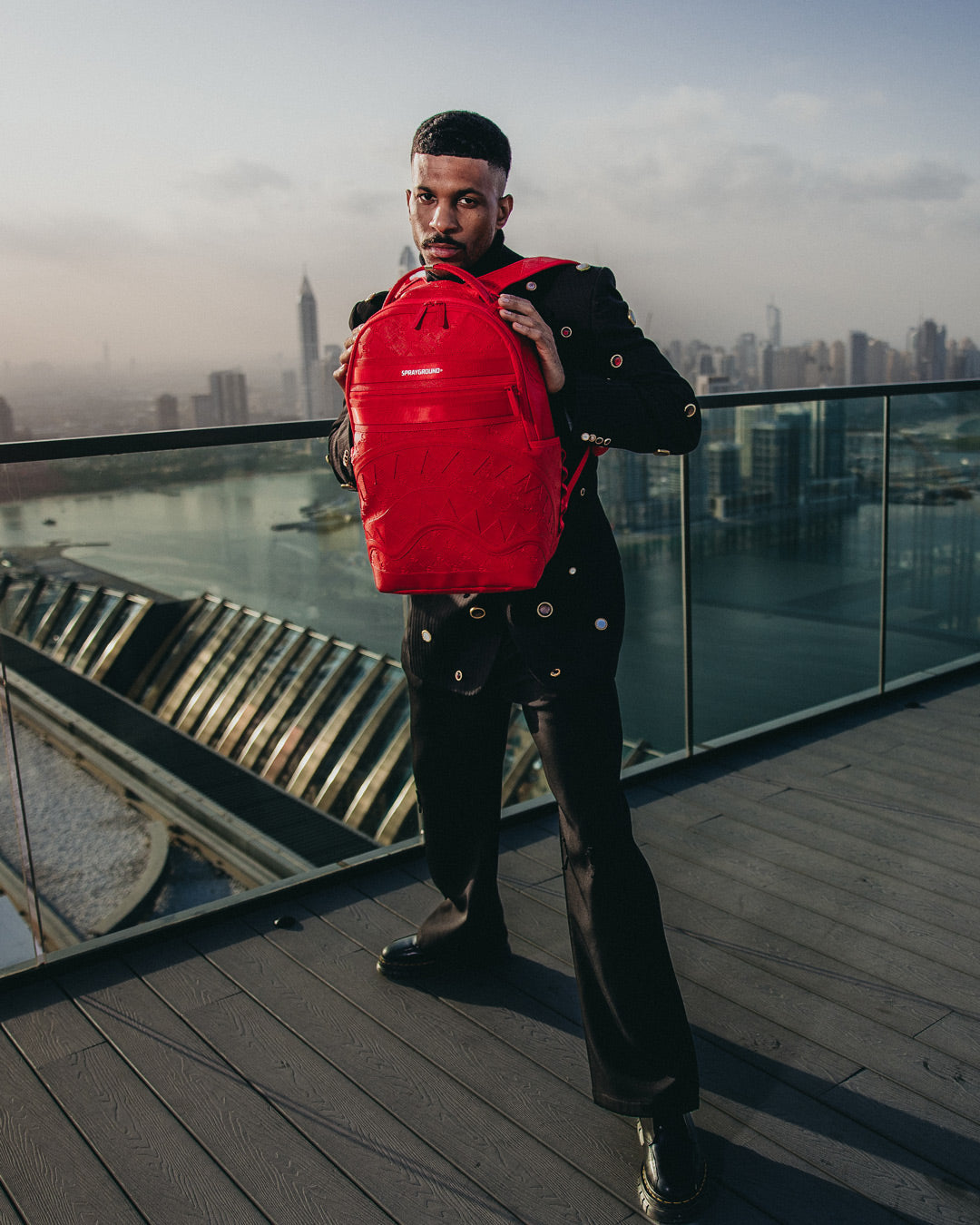 SPRAYGROUND DENIRO CRIMSON BACKPACK (DLXV)