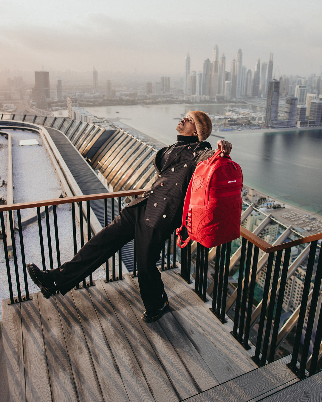 SPRAYGROUND DENIRO CRIMSON BACKPACK (DLXV)