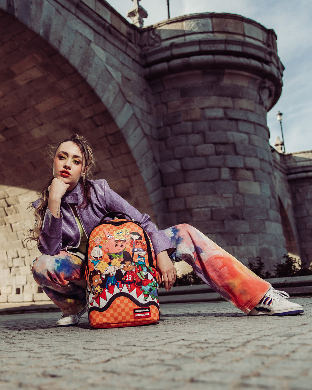 SPRAYGROUND NICKELODEON SHARK FEAST BACKPACK (DLXV)