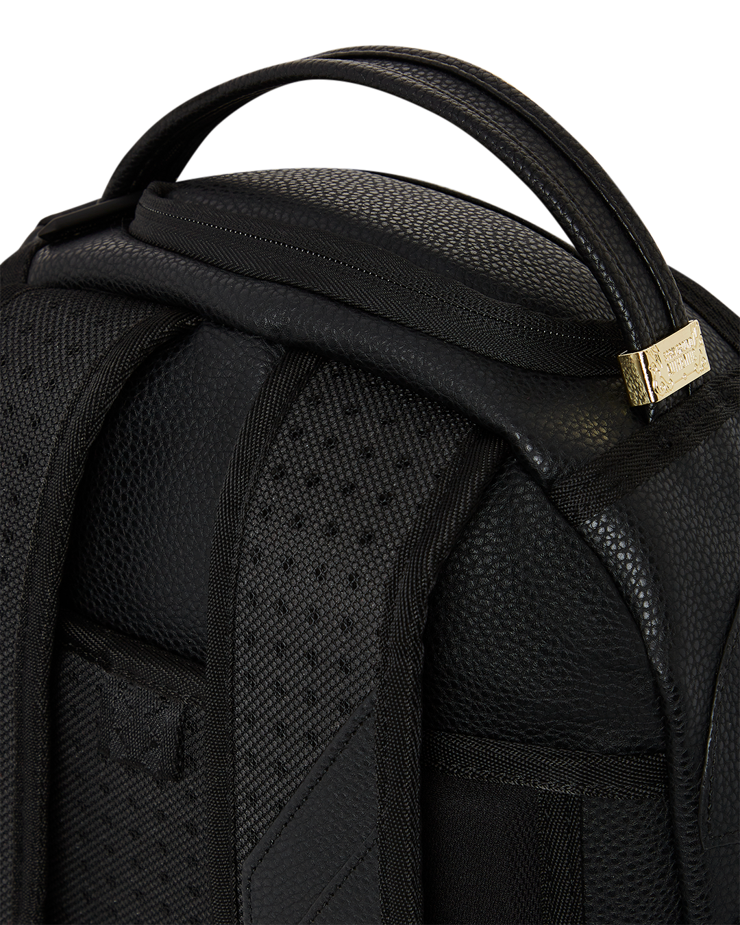 SPRAYGROUND HEAVY METAL SHARK BLACK BACKPACK (DLXV)