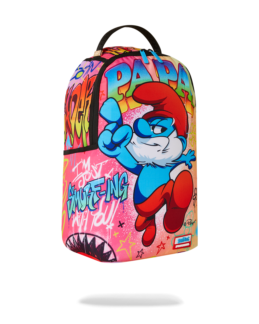 SPRAYGROUND PAPA SMURF ON THE RUN BACKPACK