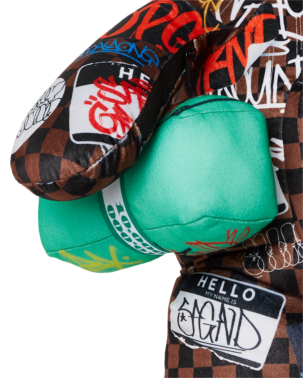 SPRAYGROUND SHARKS IN PARIS THE RIZZ MONEYBEAR TEDDYBEAR BACKPACK