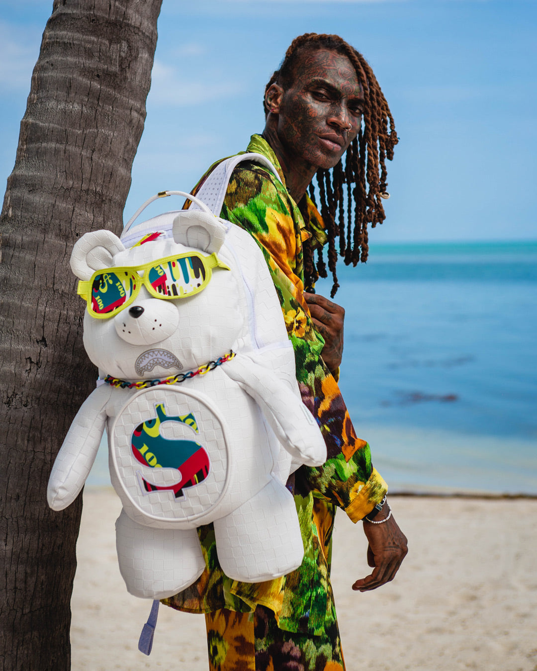 SPRAYGROUND SHOW UP SHOW OUT MONEYBEAR TEDDYBEAR BACKPACK