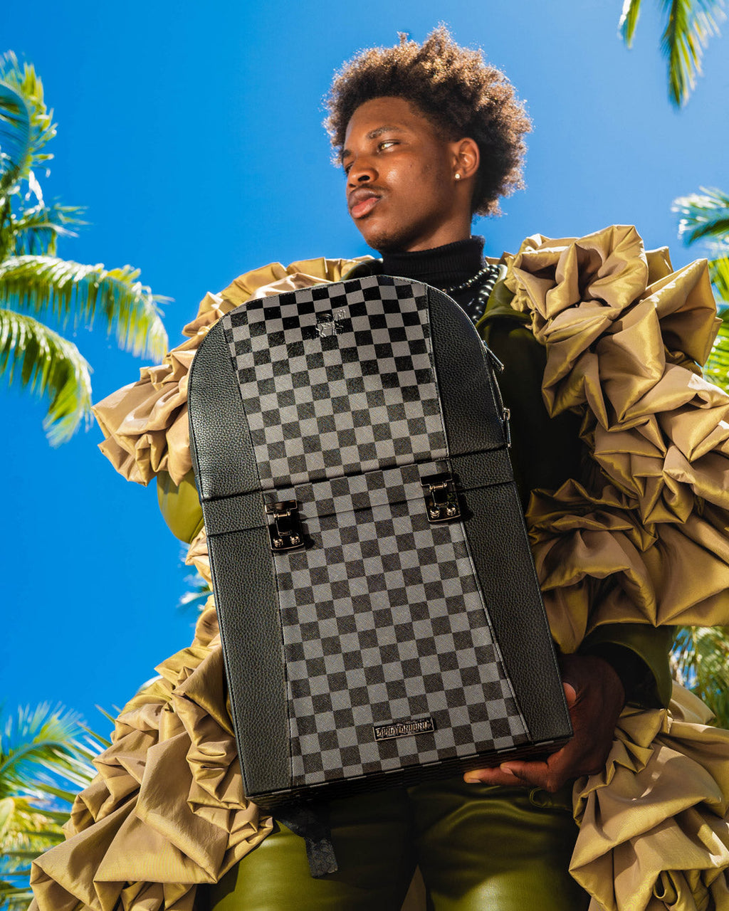 SPRAYGROUND RACEWAY SHADOW PHANTOM HALF BOX BACKPACK (DLXV)