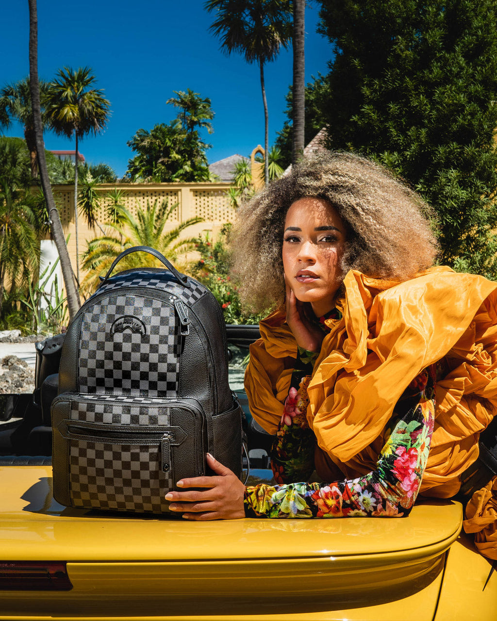 SPRAYGROUND RACEWAY SHADOW PHANTOM CARGO BACKPACK