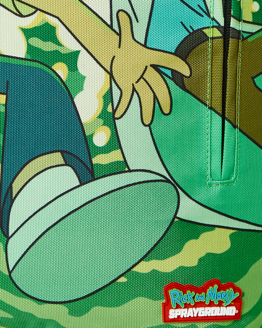 SPRAYGROUND RICK & MORTY PORTAL SHARK BACKPACK