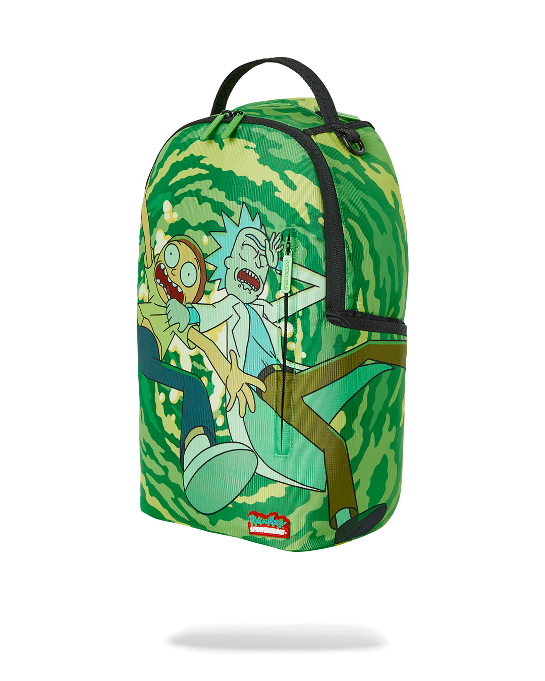 SPRAYGROUND RICK & MORTY PORTAL SHARK BACKPACK