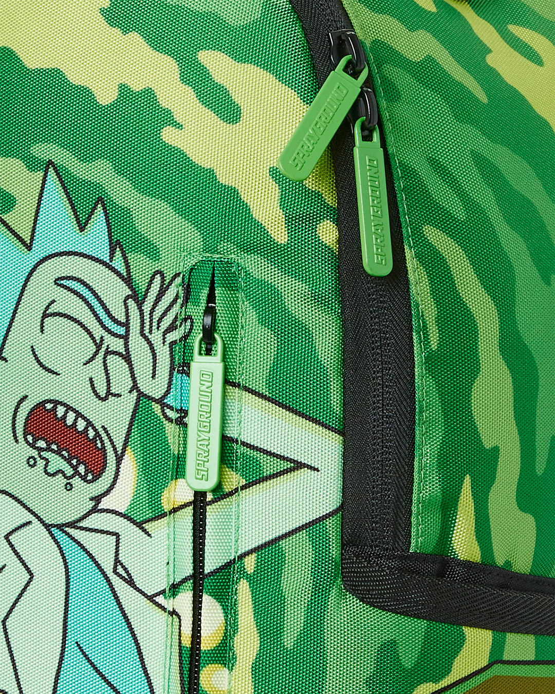 SPRAYGROUND RICK & MORTY PORTAL SHARK BACKPACK
