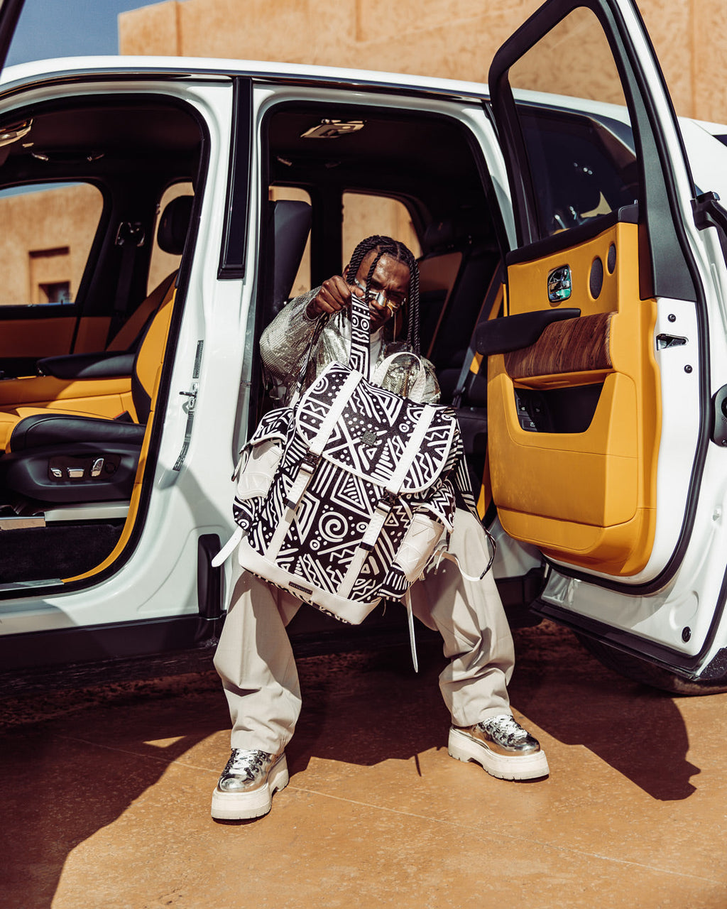 SPRAYGROUND A.I.8 AFRICAN INTELLIGENCE - ORIGIN STORY MONTE CARLO