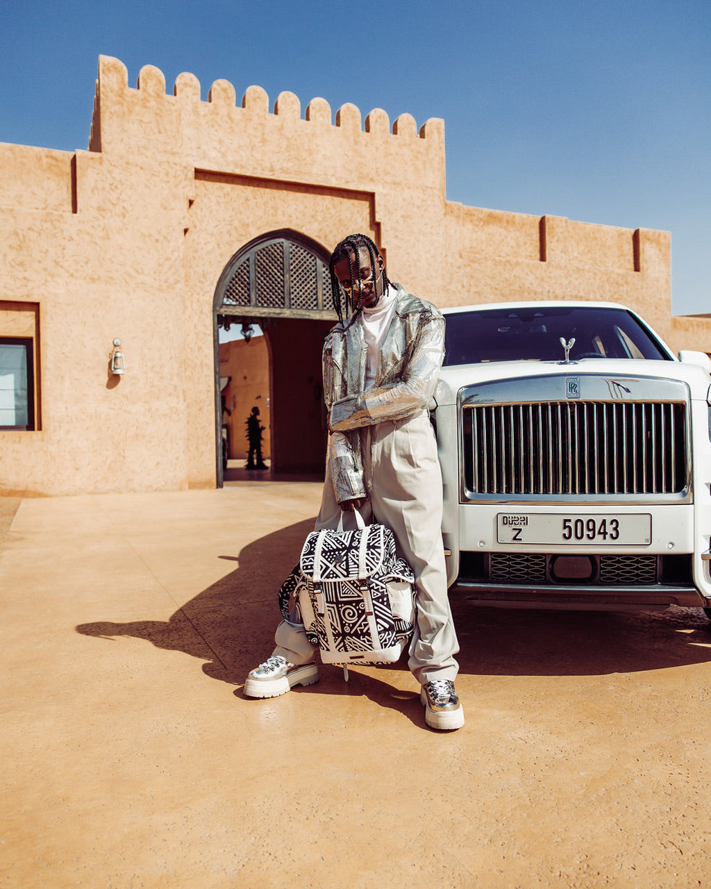 SPRAYGROUND A.I.8 AFRICAN INTELLIGENCE - ORIGIN STORY MONTE CARLO