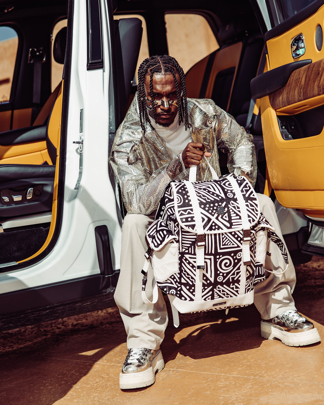SPRAYGROUND A.I.8 AFRICAN INTELLIGENCE - ORIGIN STORY MONTE CARLO