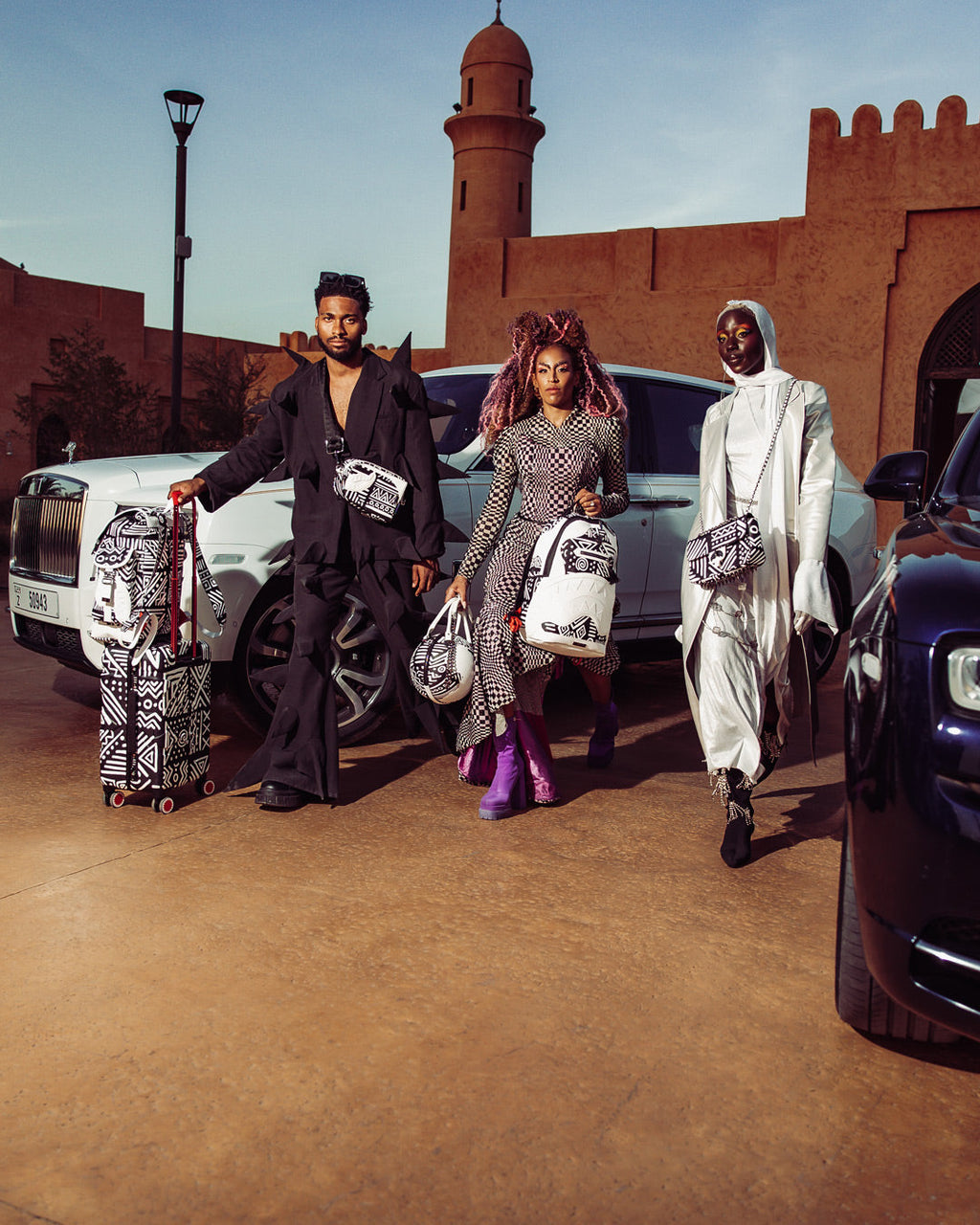 SPRAYGROUND A.I.8 AFRICAN INTELLIGENCE - ORIGIN STORY MONTE CARLO