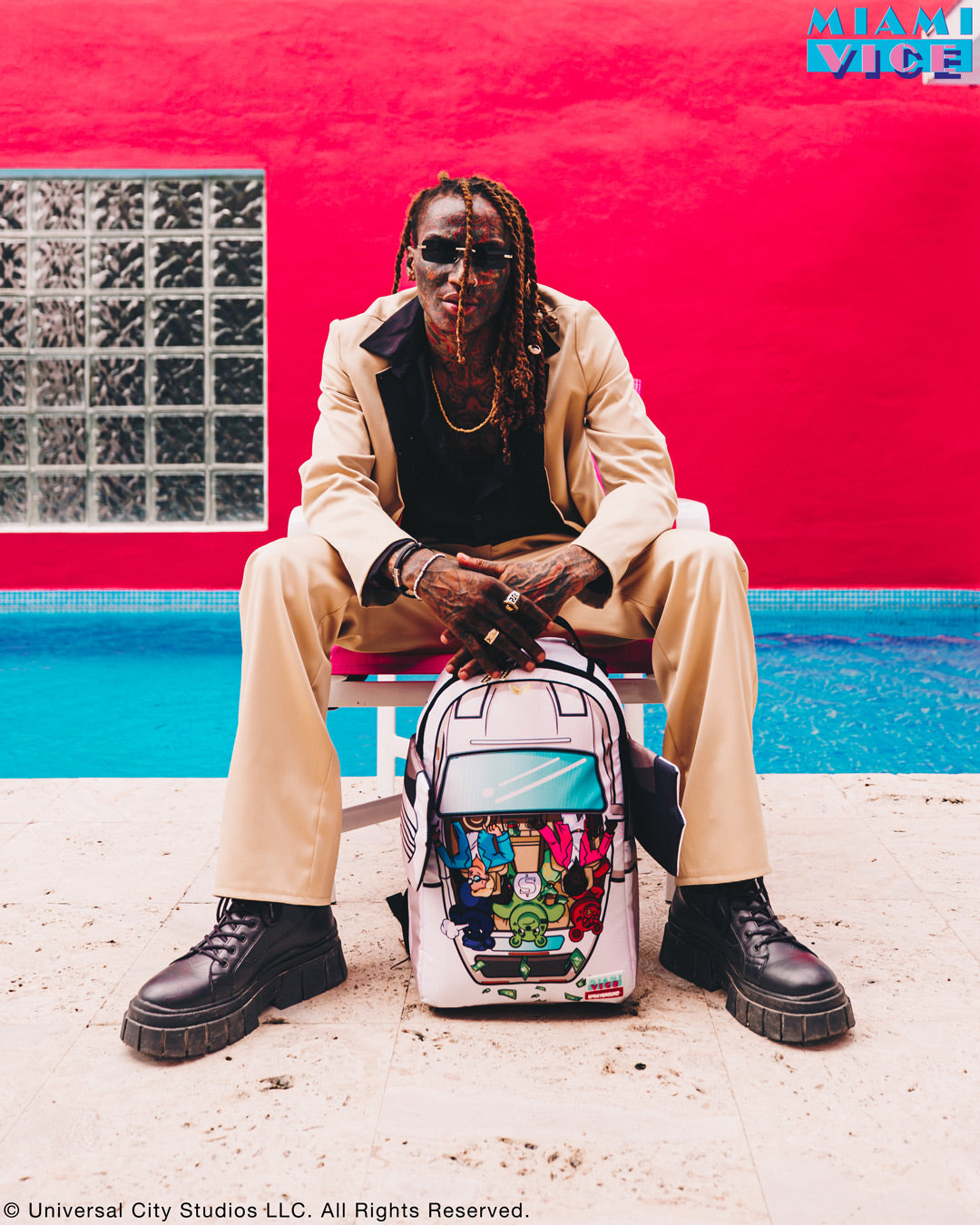 SPRAYGROUND MIAMI VICE WINGS UP BACKPACK (DLXV)