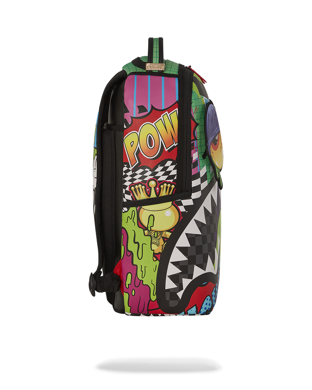 SPRAYGROUND PSYCHO WORLD OF FUN BACKPACK (WITH REMOVABLE VELCRO EYE PATCHES)