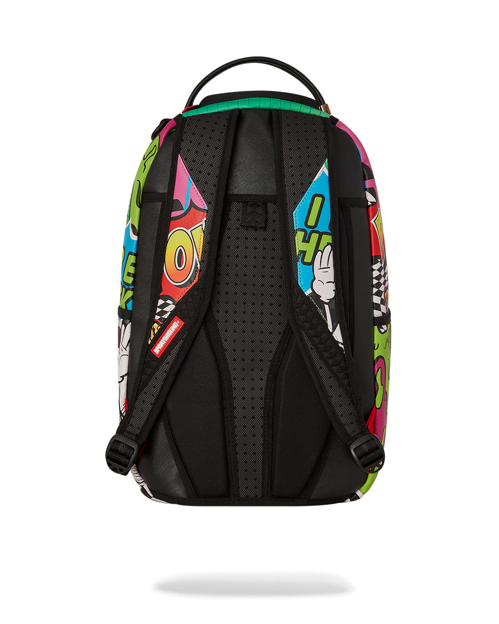 SPRAYGROUND PSYCHO WORLD OF FUN BACKPACK (WITH REMOVABLE VELCRO EYE PATCHES)
