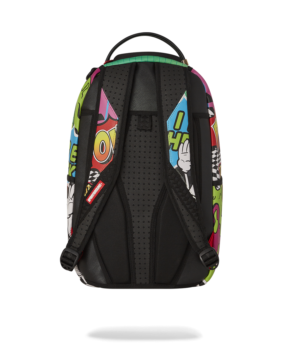SPRAYGROUND PSYCHO WORLD OF FUN BACKPACK (WITH REMOVABLE VELCRO EYE PATCHES)