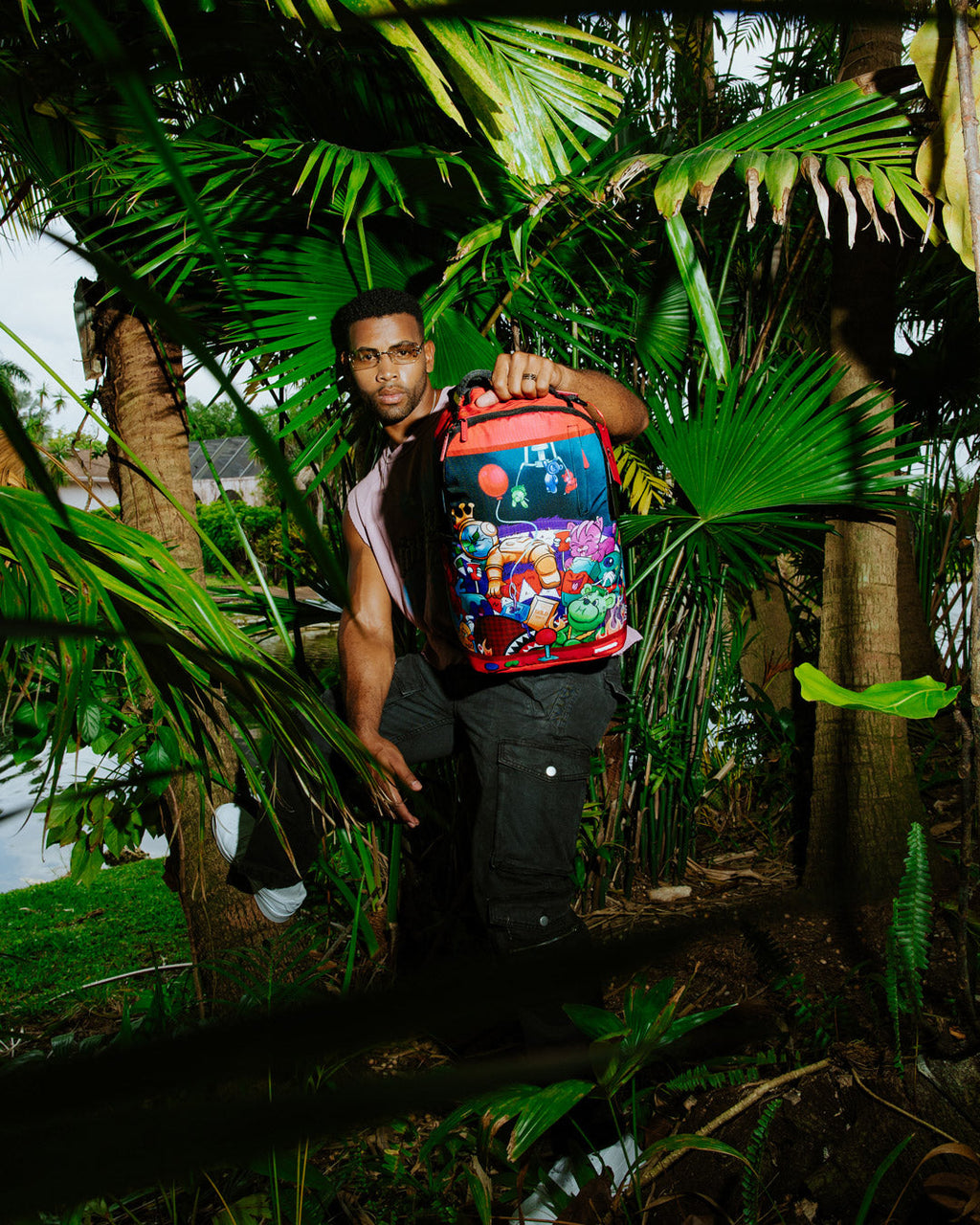 SPRAYGROUND ASTROMANE THE VACATIONAIRE DLXSR BACKPACK