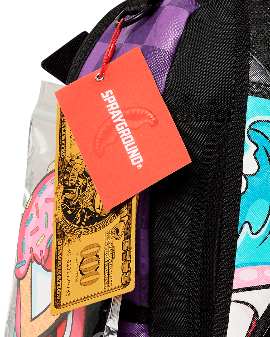SPRAYGROUND MAD SCIENTIST (6 REMOVABLE EYES) BACKPACK