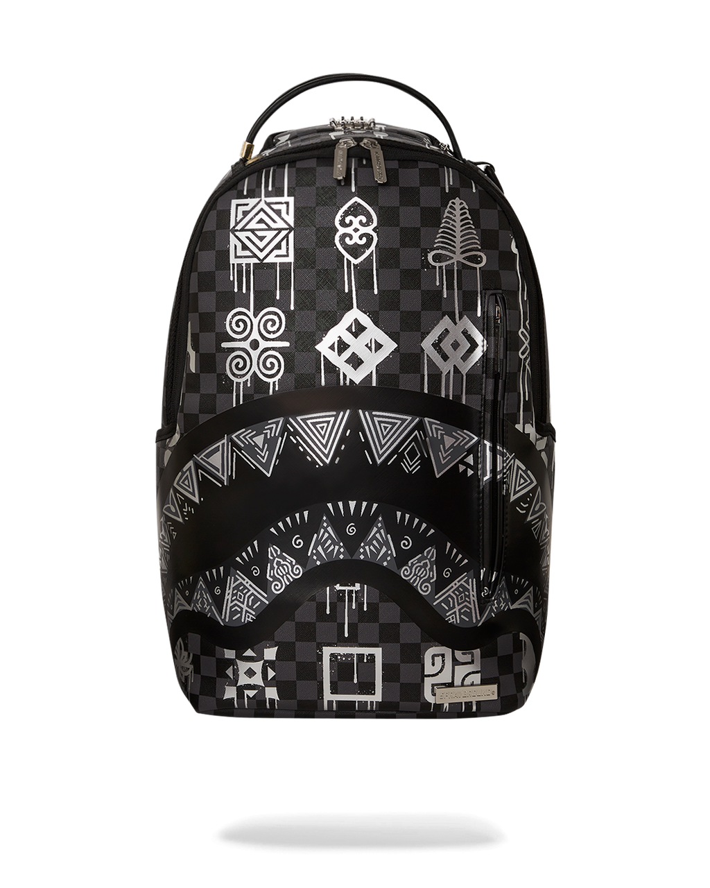 SPRAYGROUND AFRICAN INTELLIGENCE 9 POWER GLYPHICS BACKPACK - SANDFLOWER COLLAB