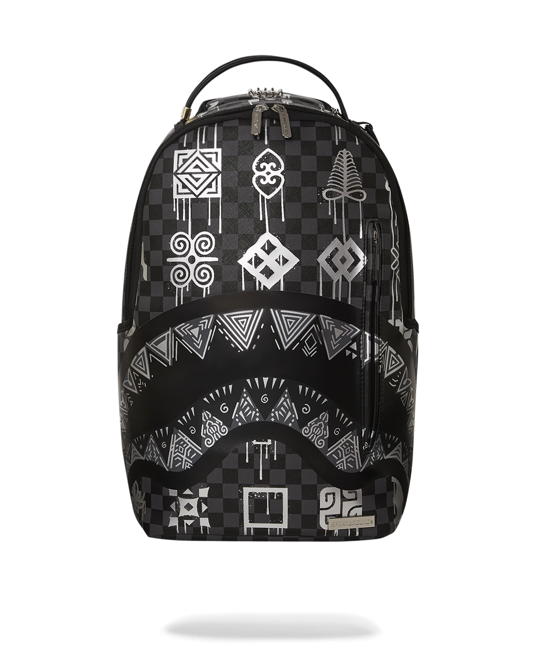 SPRAYGROUND AFRICAN INTELLIGENCE 9 POWER GLYPHICS BACKPACK - SANDFLOWER COLLAB