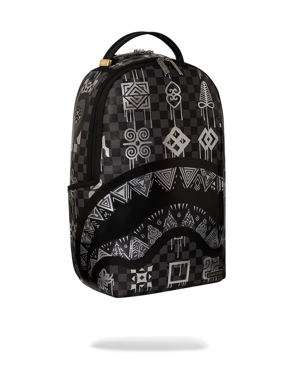 SPRAYGROUND AFRICAN INTELLIGENCE 9 POWER GLYPHICS BACKPACK - SANDFLOWER COLLAB