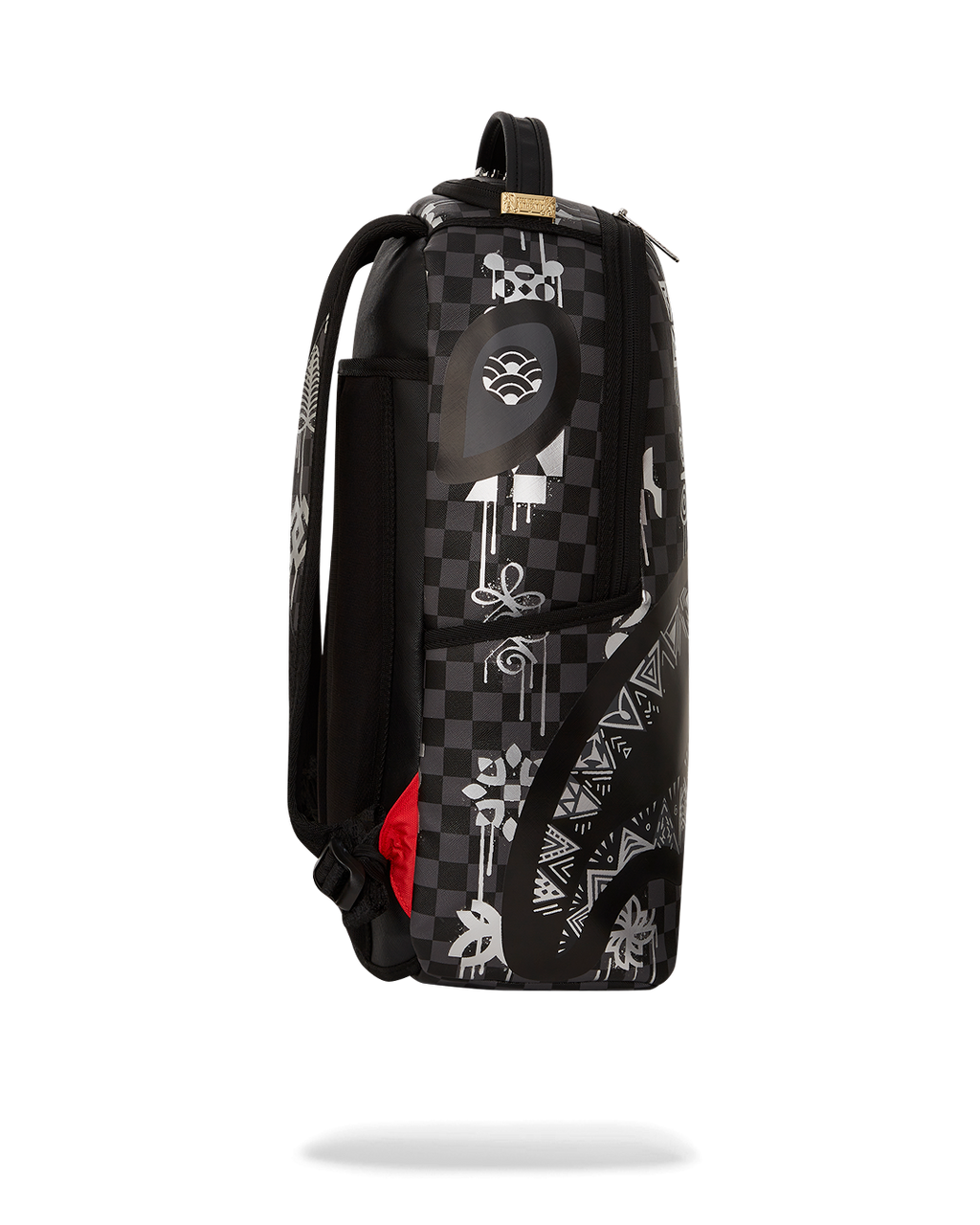 SPRAYGROUND AFRICAN INTELLIGENCE 9 POWER GLYPHICS BACKPACK - SANDFLOWER COLLAB