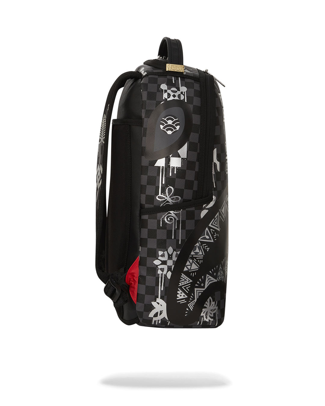 SPRAYGROUND AFRICAN INTELLIGENCE 9 POWER GLYPHICS BACKPACK - SANDFLOWER COLLAB