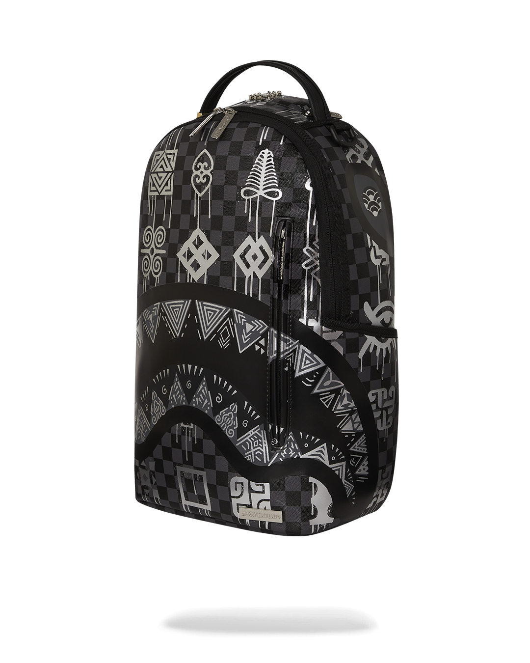 SPRAYGROUND AFRICAN INTELLIGENCE 9 POWER GLYPHICS BACKPACK - SANDFLOWER COLLAB