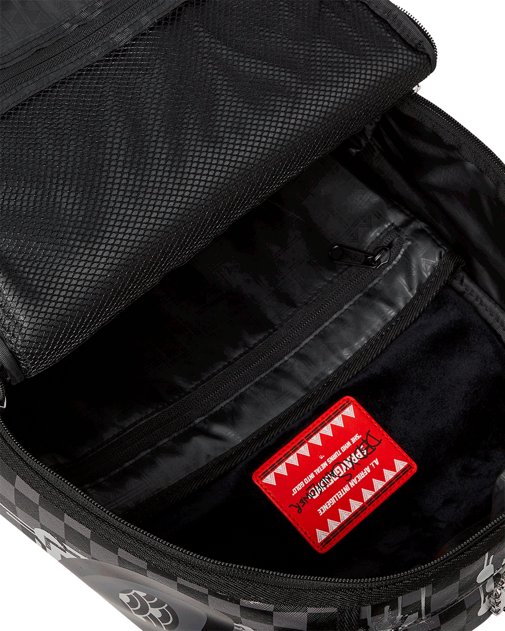 SPRAYGROUND AFRICAN INTELLIGENCE 9 POWER GLYPHICS BACKPACK - SANDFLOWER COLLAB