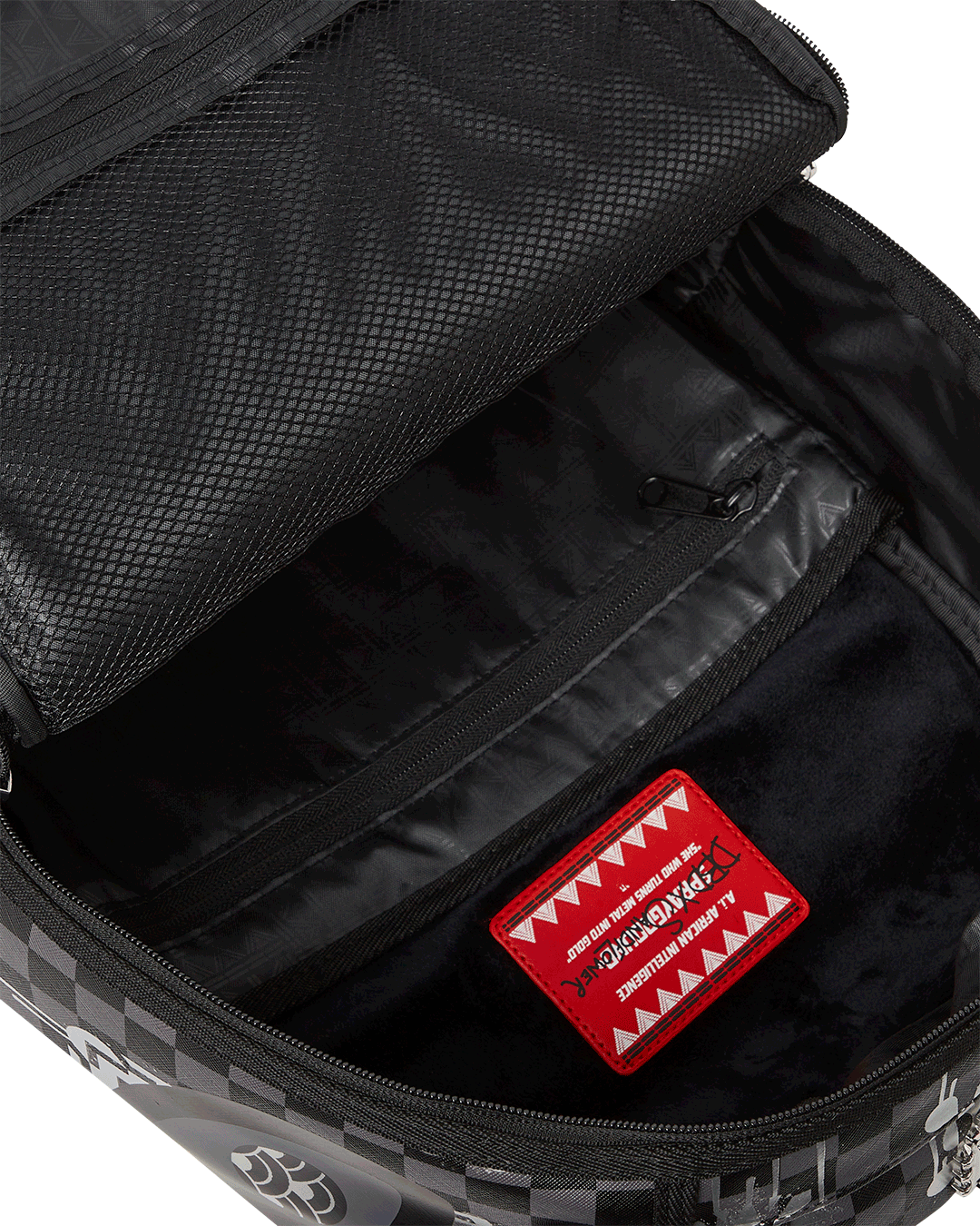 SPRAYGROUND AFRICAN INTELLIGENCE 9 POWER GLYPHICS BACKPACK - SANDFLOWER COLLAB