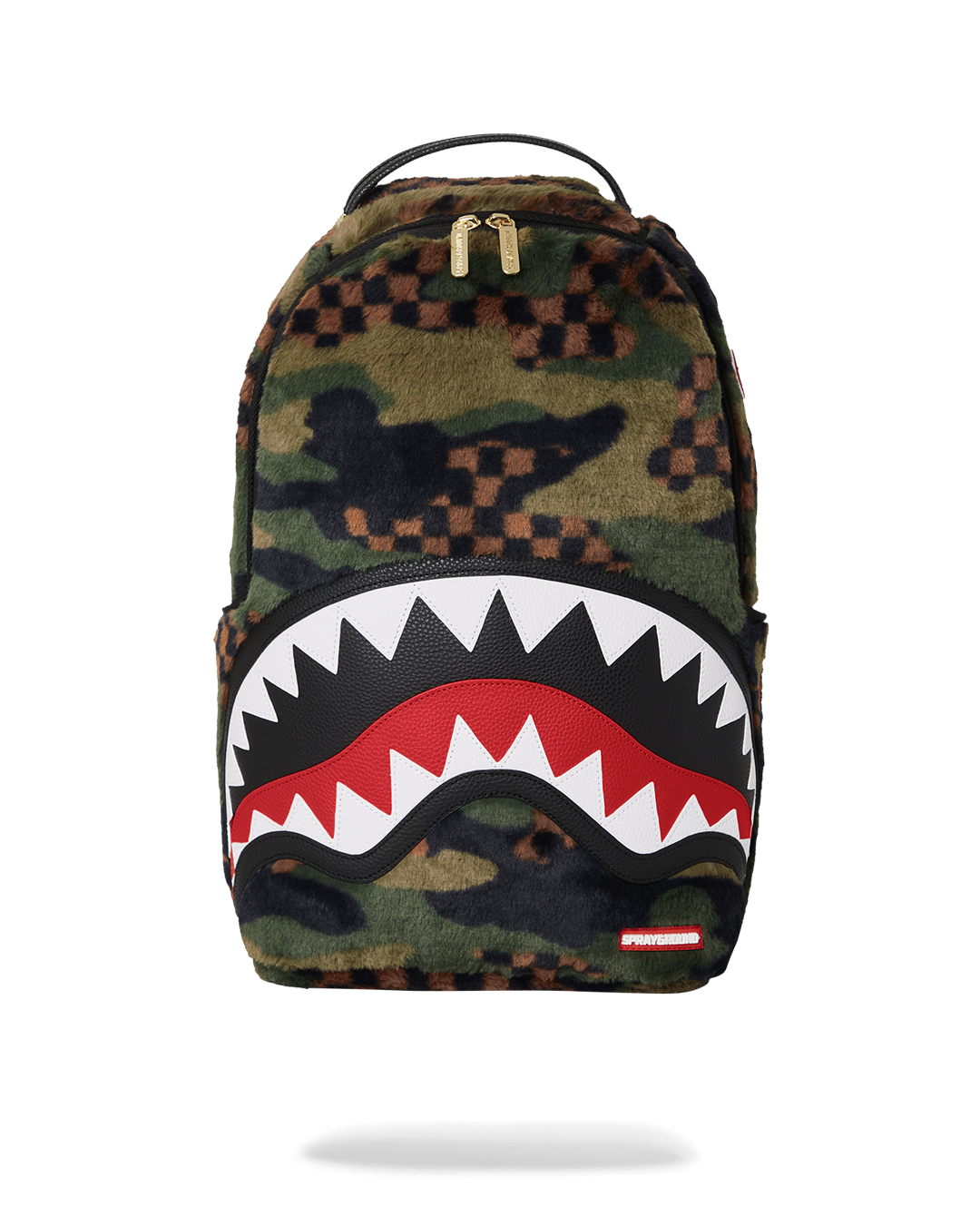 SPRAYGROUND BIG SKY FUR SHARK BACKPACK
