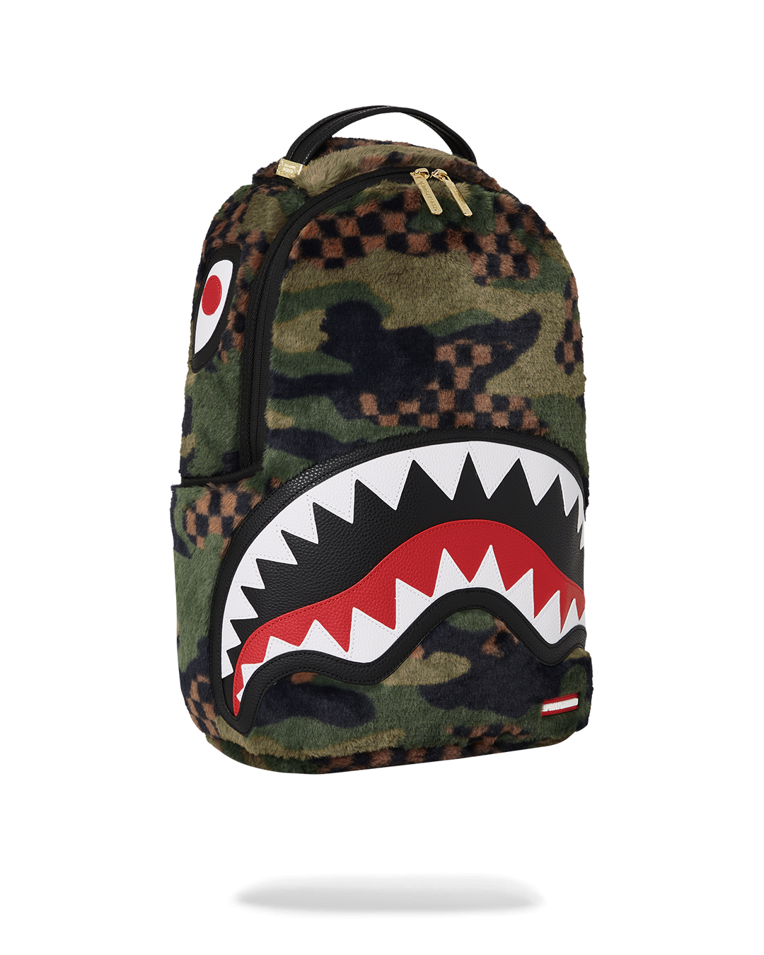 SPRAYGROUND BIG SKY FUR SHARK BACKPACK