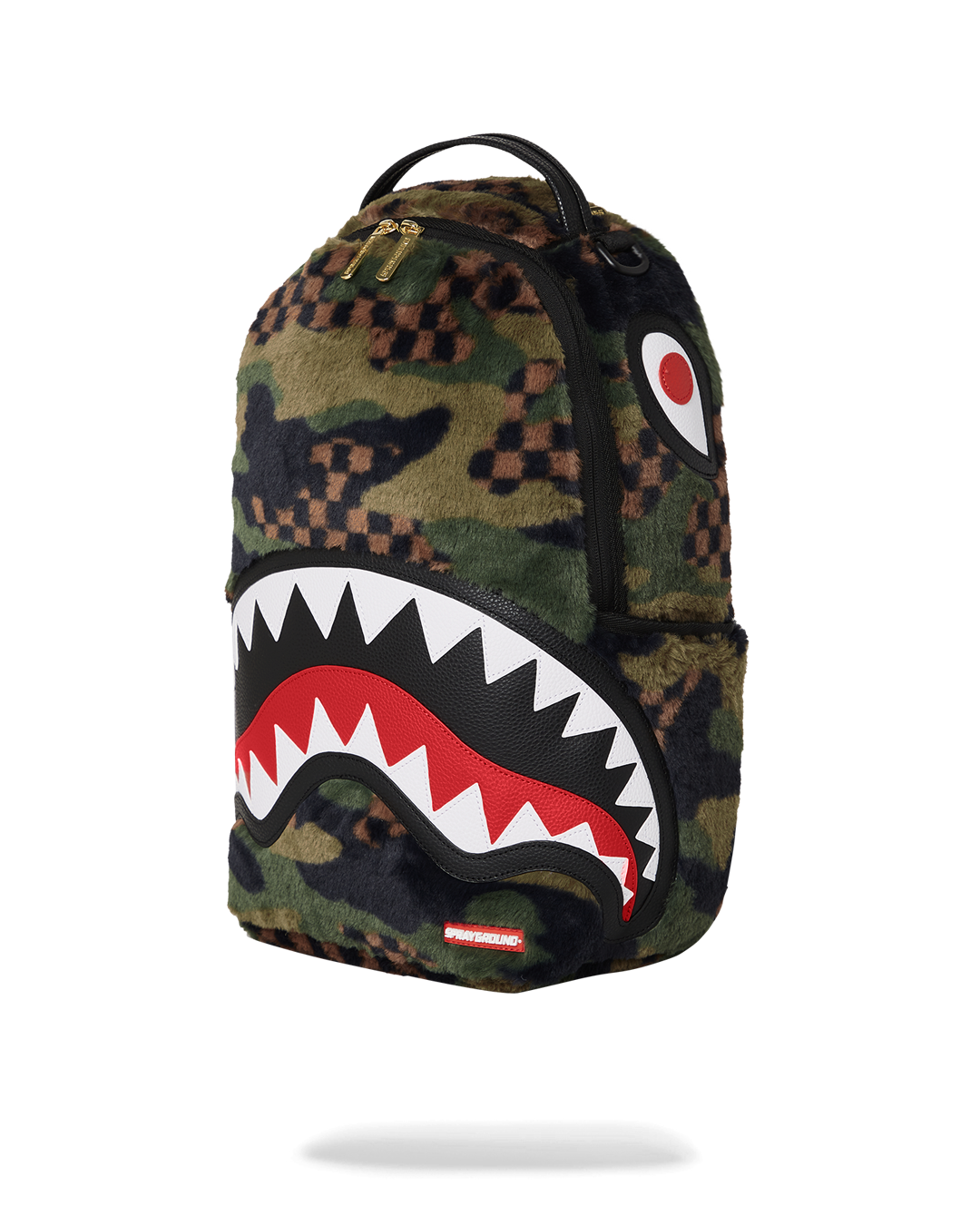 SPRAYGROUND BIG SKY FUR SHARK BACKPACK