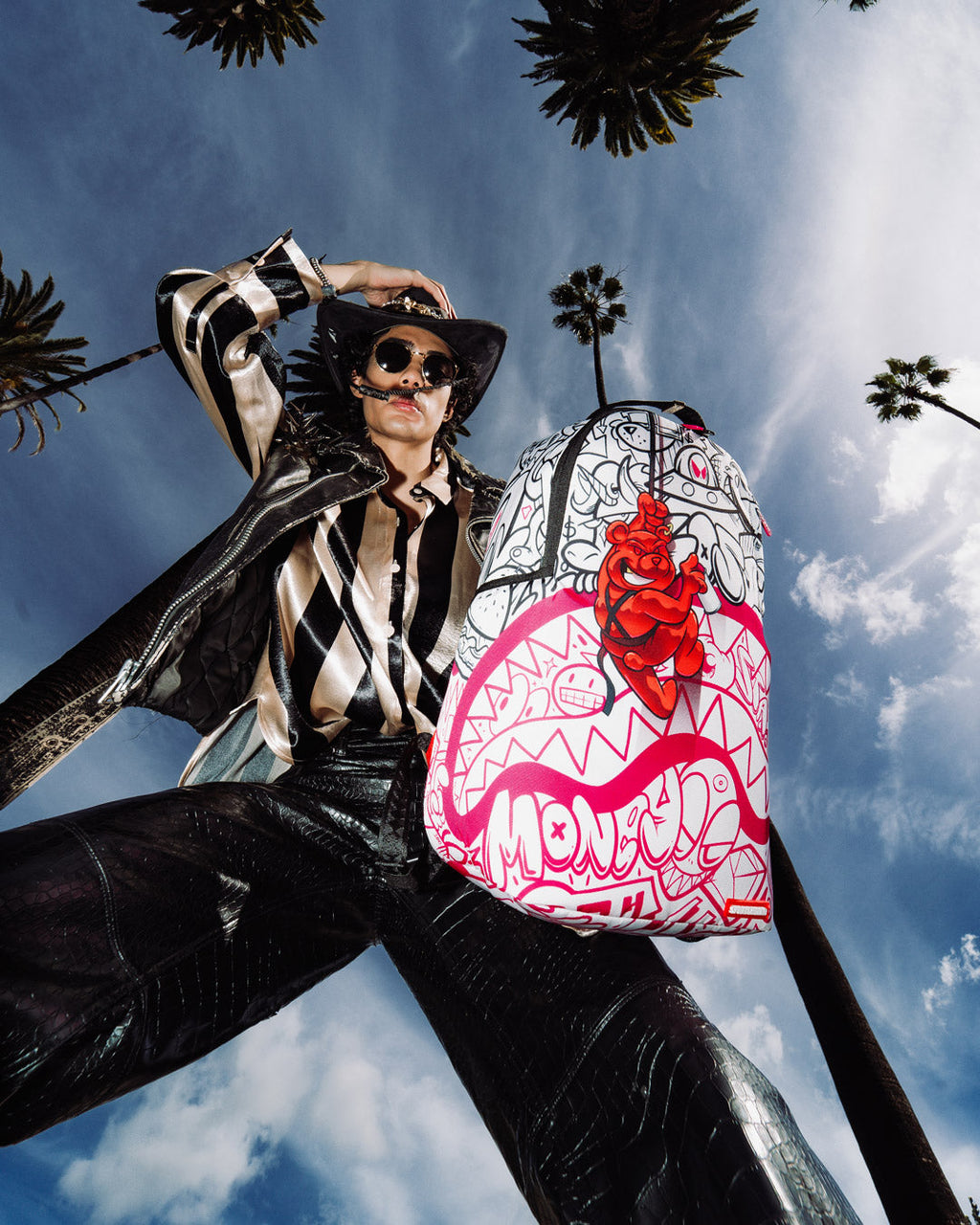 SPRAYGROUND DIABLO ART CRITIQUE DLXSR BACKPACK