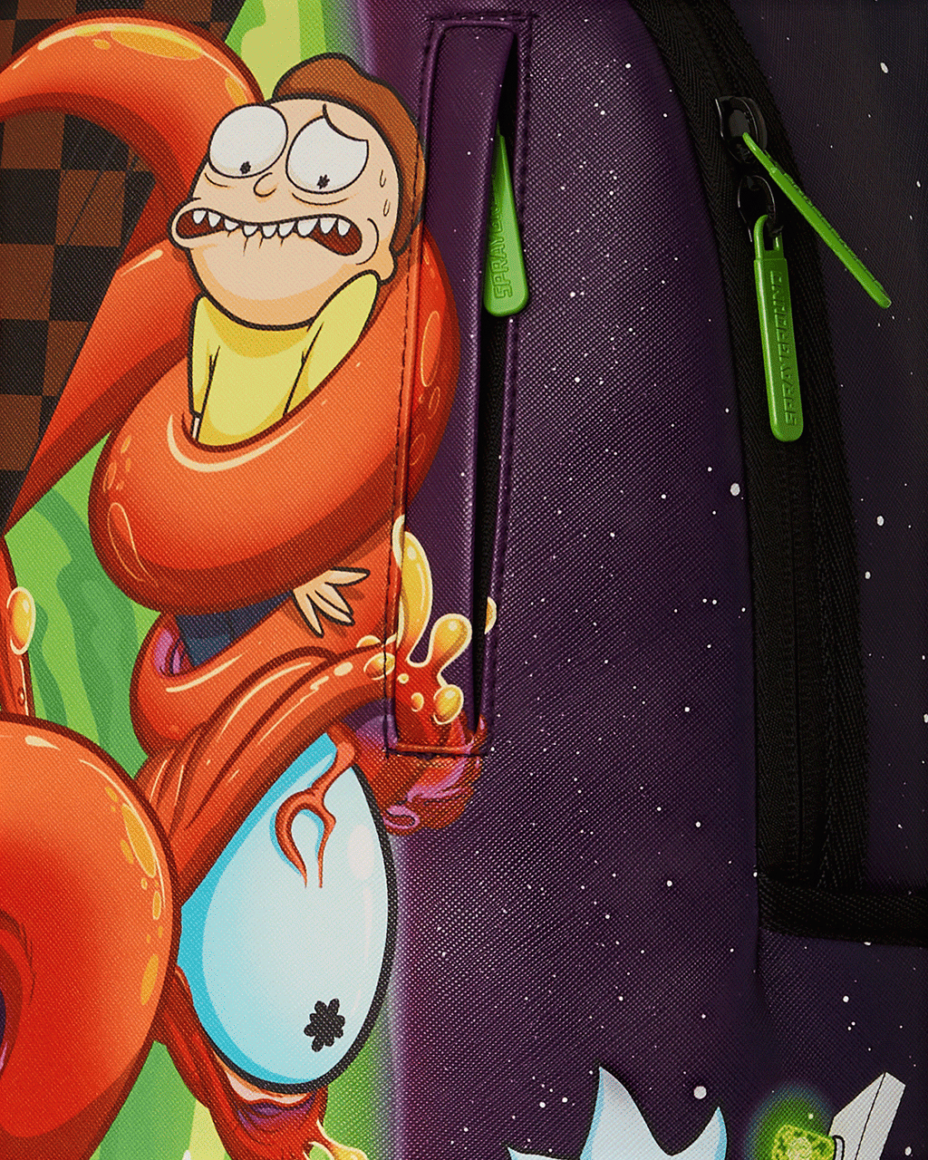 SPRAYGROUND RICK AND MORTY STUCK IN A PICKLE