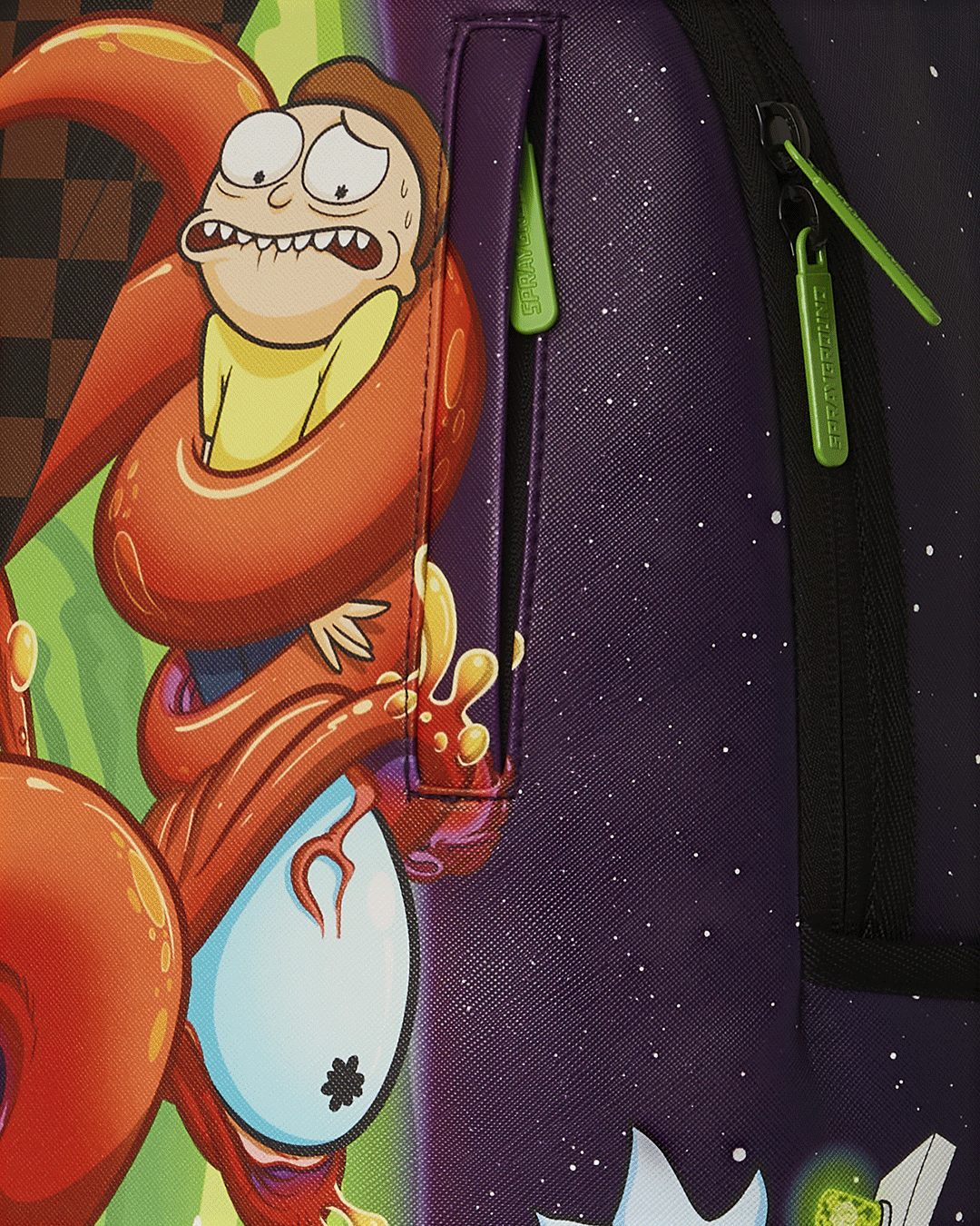 SPRAYGROUND RICK AND MORTY STUCK IN A PICKLE